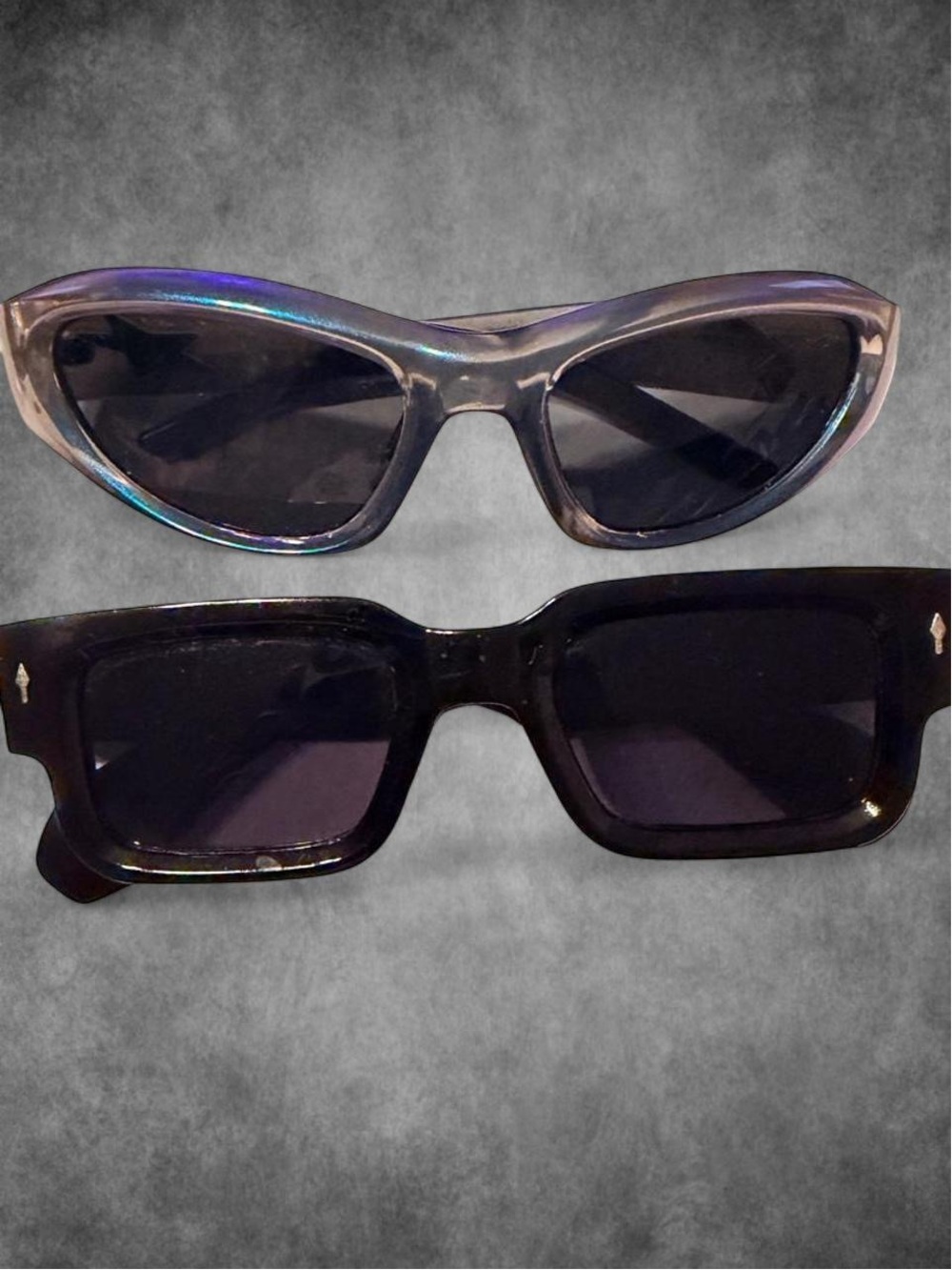Vintage-Inspired Black Cat Eye Sunglasses - Women's Accessories